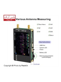 NanoVNA mini Vector Network Analyzer 50kHz to 900MHz